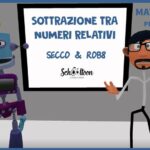 Sottrazione tra numeri relativi - Primaria