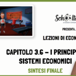 Economia -  I principali sistemi economici - Sintesi finale