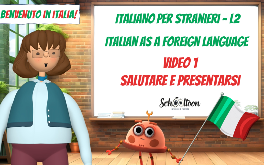 Video 1 – Salutare e presentarsi! – Introduce yourself in Italian! – L2