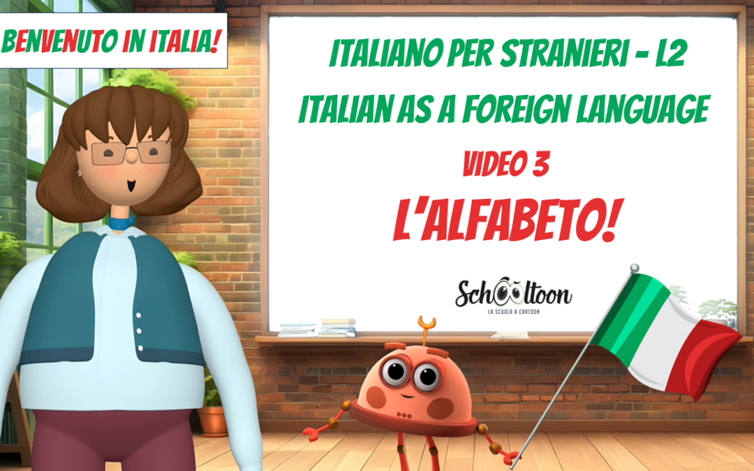 Video 3 – Leggere l’alfabeto italiano! – The Italian alphabet! – L2