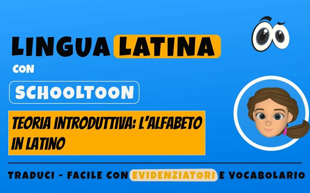 L’alfabeto in latino – Teoria introduttiva – Video 4