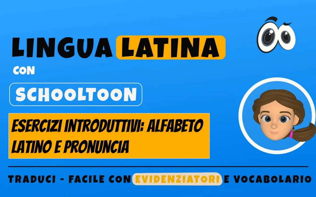 L’alfabeto e la pronuncia – Esercizi introduttivi – Latino – Video 5