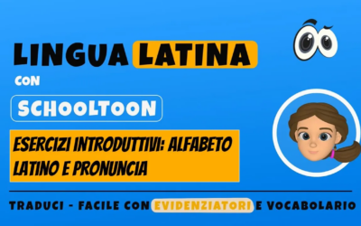 L’alfabeto e la pronuncia – Esercizi introduttivi – Latino – Video 5