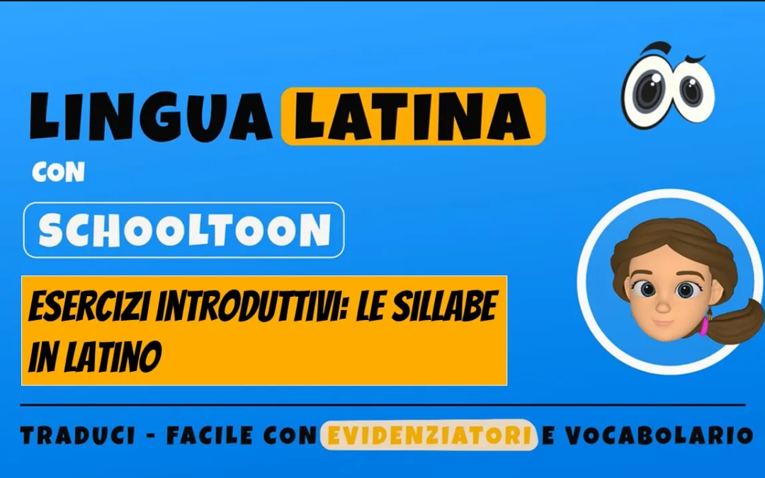 Le sillabe in latino – Esercizi introduttivi – Latino – Video 7